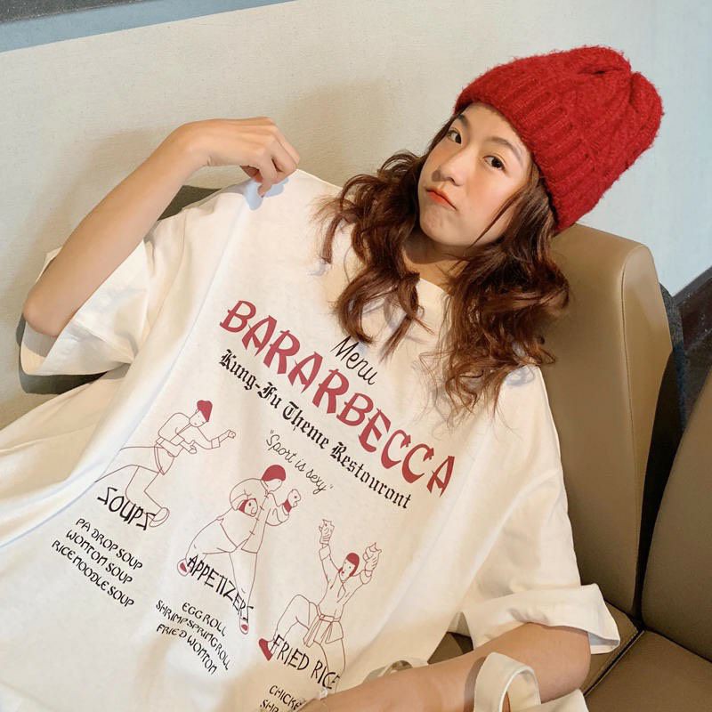 Áo thun tay lỡ Unisex BARARBECCA