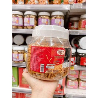 Hộp bim bim tăm Big C Thái Lan. Hộp 400g.