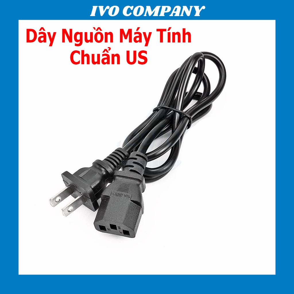 Dây Nguồn Máy Tính Chuẩn US