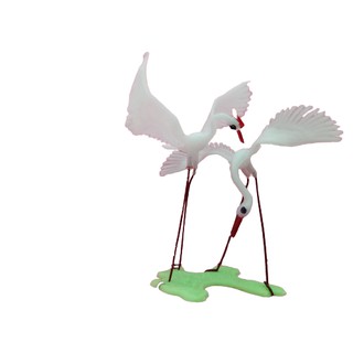 COMBO CẶP CÒ TRANG TRÍ HỒ CÁ