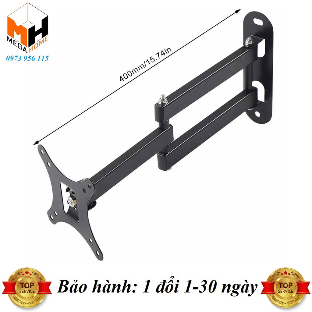 Giá treo màn hình máy tính 14-32inch đa năng xoay 180 độ - hàng nhập khẩu