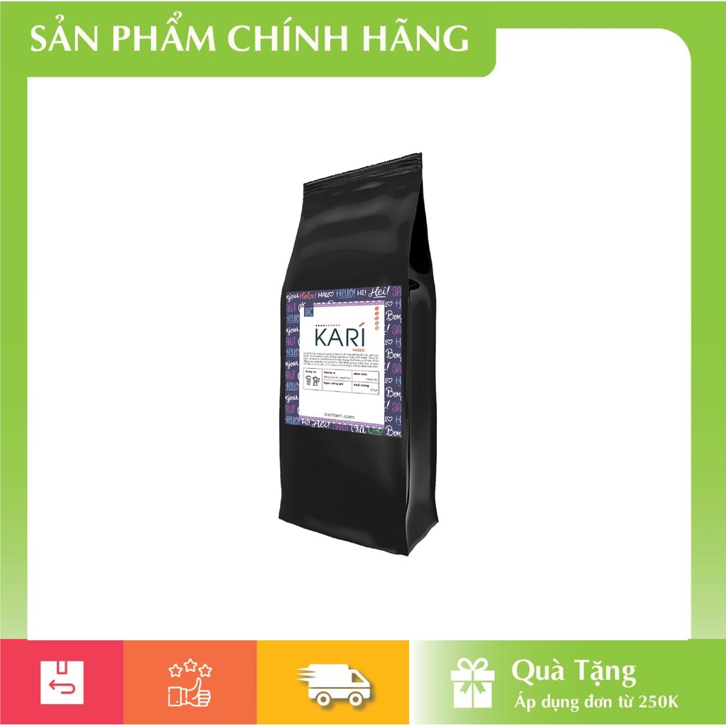 [HÀNG CHÍNH HÃNG] Cà Phê Rang Xay Karí - Passo