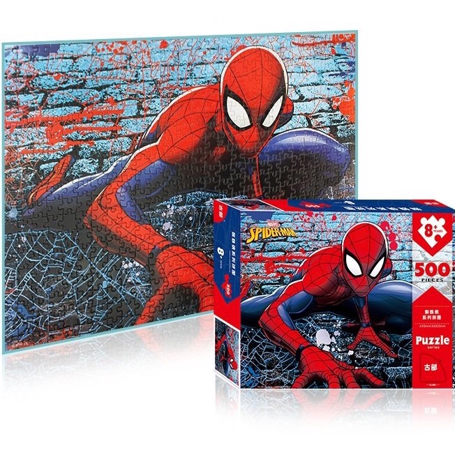 Tranh Ghép Hình Người Nhện Spider Man- Avenger 100 200 300 500 Mảnh Disney/Tranh Siêu Anh Hùng/Puzzle Disney Marvel