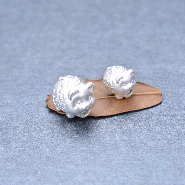 [GIÁ SỈ]Charm heo thần tài bằng bạc cao cấp - Hàng bạc loại 1 siêu đẹp PH405