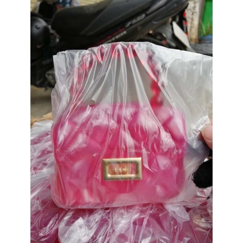 Túi Silicon Nhựa Dẻo  Quai Ngọc Mini Cho Mẹ và Bé trong suất