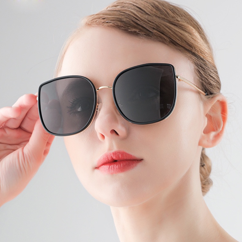 Kính Mát Gọng Mắt Mèo Thời Trang Cho Nữ