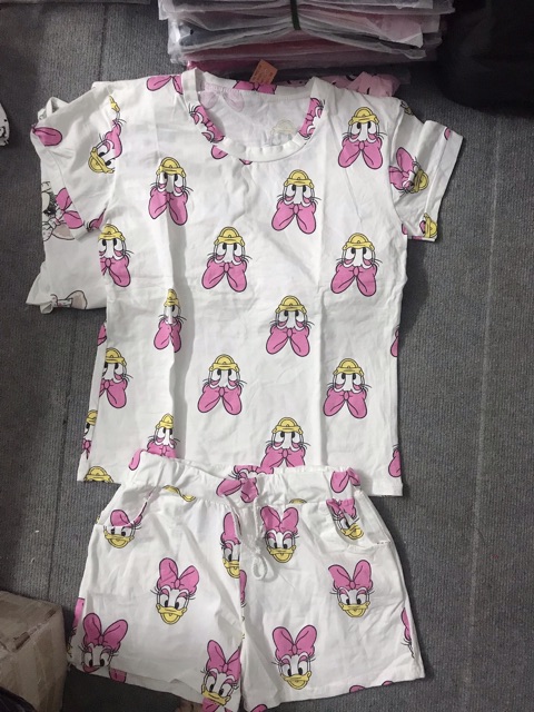 Bộ cotton mặc nhà