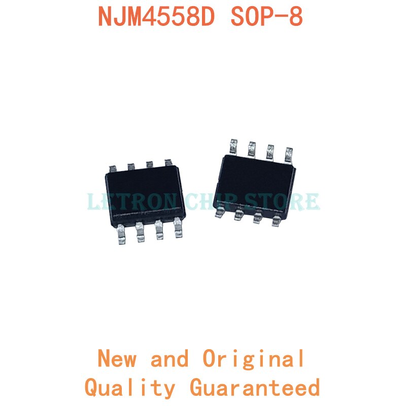 20 CHIẾC NJM4558D SOP8 JRC4558D SOP-8 4558 SOP 4558D SOIC8 NJM4558 SOIC-8 JRC4558 SMD novo e chính h