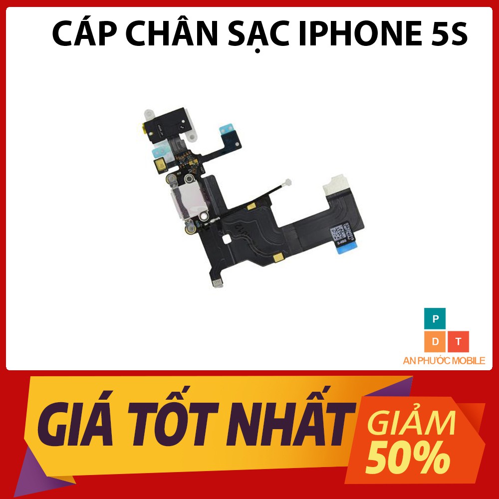Cáp chân sạc iphone 5s
