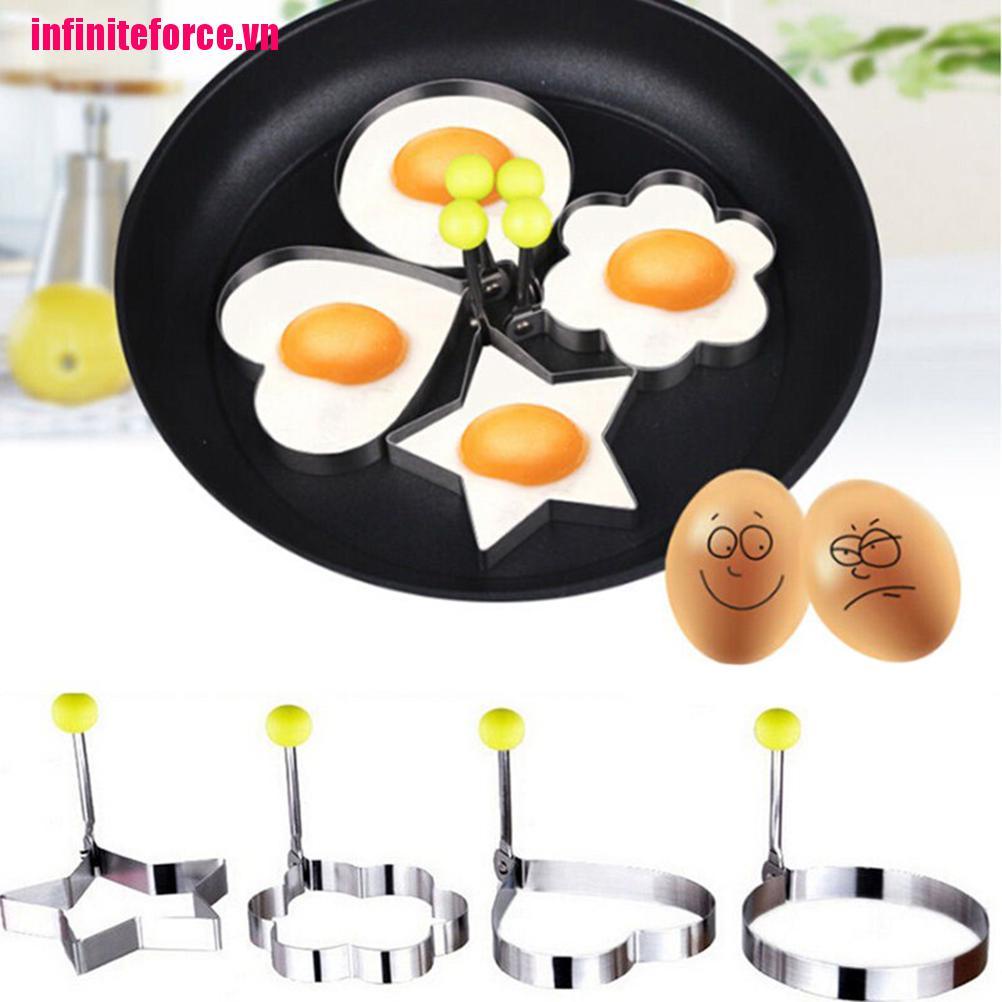 Khuôn Chiên Trứng Bằng Thép Không Gỉ Tiện Lợi