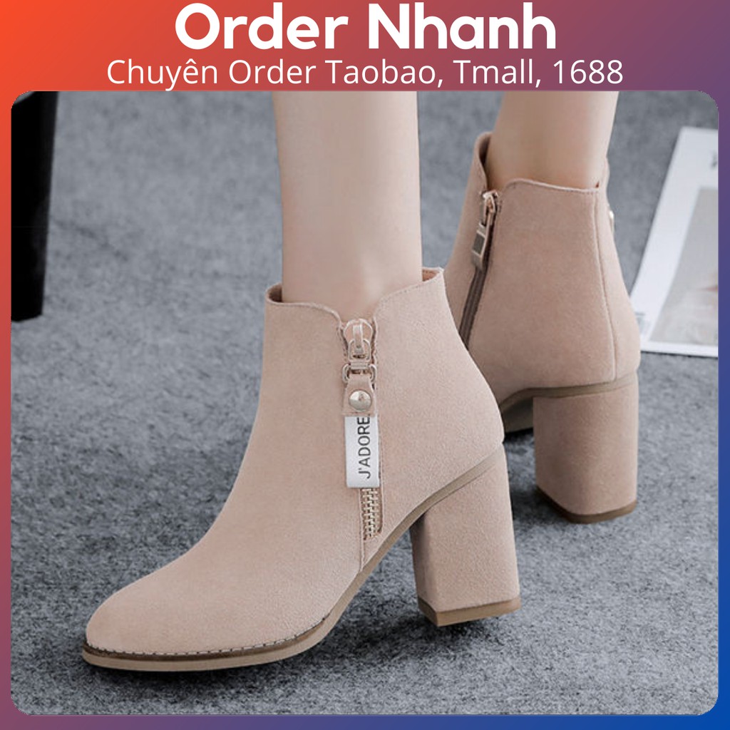 Giày bốt nữ chelsea chất lượng nhập khẩu Order