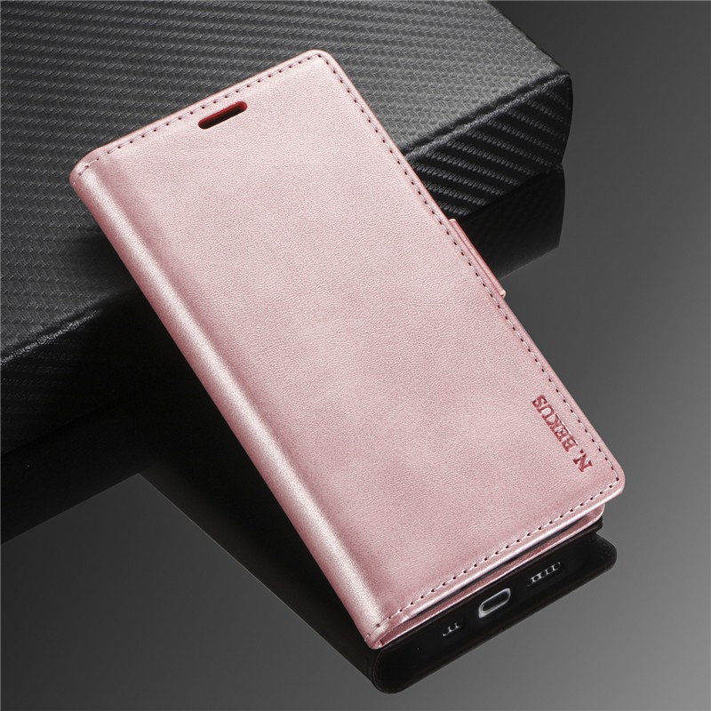 Vỏ Bao Da Pu Điện Thoại Nắp Lật Nam Châm Kiêm Ví Đựng Thẻ Có Thể Làm Giá Đỡ Cho Iphone 6 Plus 7 Plus 8 Plus Xr Xs Max X 6s Plus Ốp