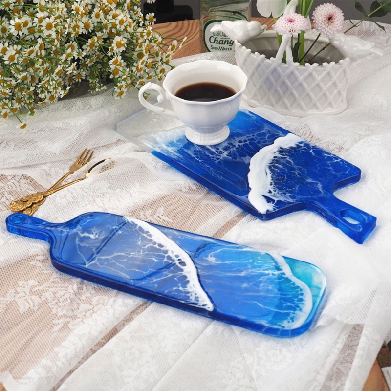 Sa Khuôn Silicon Hình Chữ Nhật Làm Trang Sức Sáng Tạo