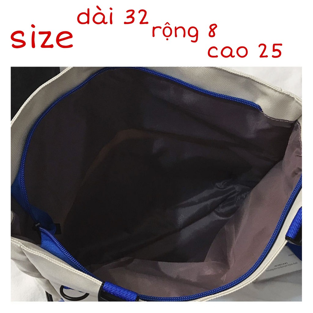 Túi Xách Đeo Chéo Balo Thời Trang 2in1 Cho Nam Nữ Size Lớn Đi Học Đi Làm Phong Cách Unisex Streetwear E'mer 7829X