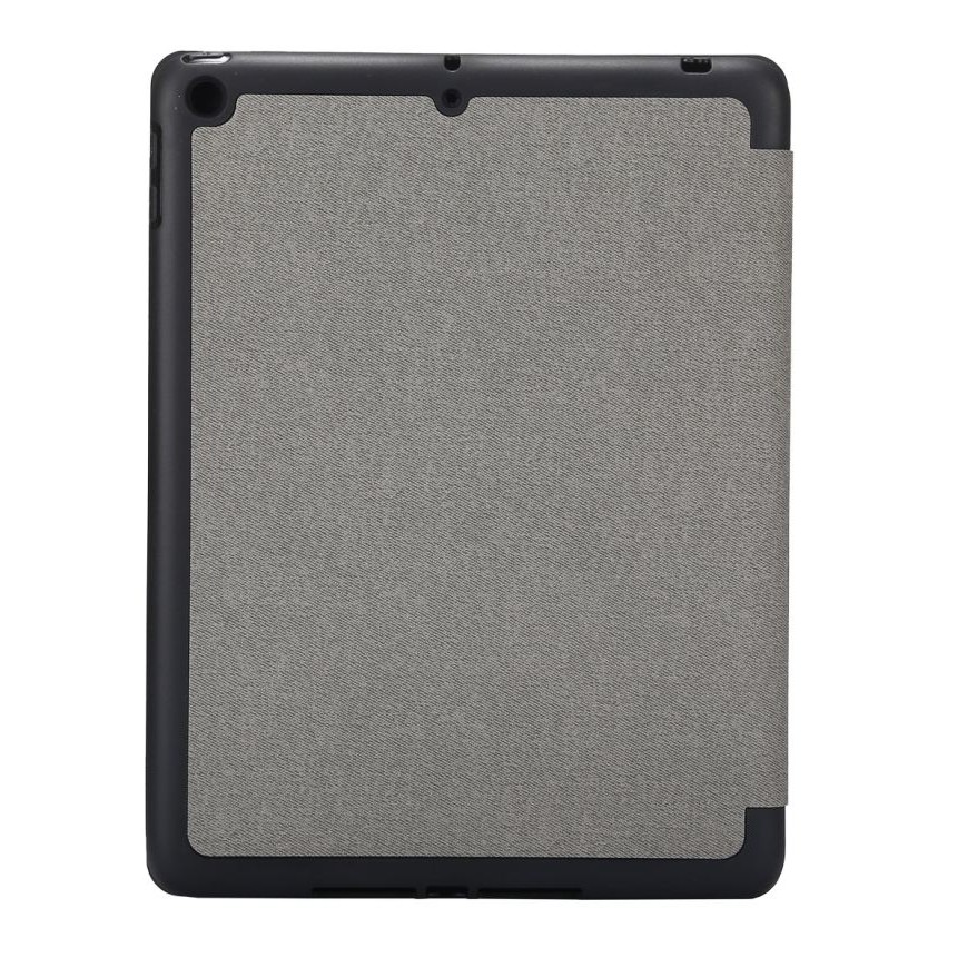 Bao da vải jean có khay bút cảm ứng iPad Gen 7, Gen 8 10.2 inch | BigBuy360 - bigbuy360.vn