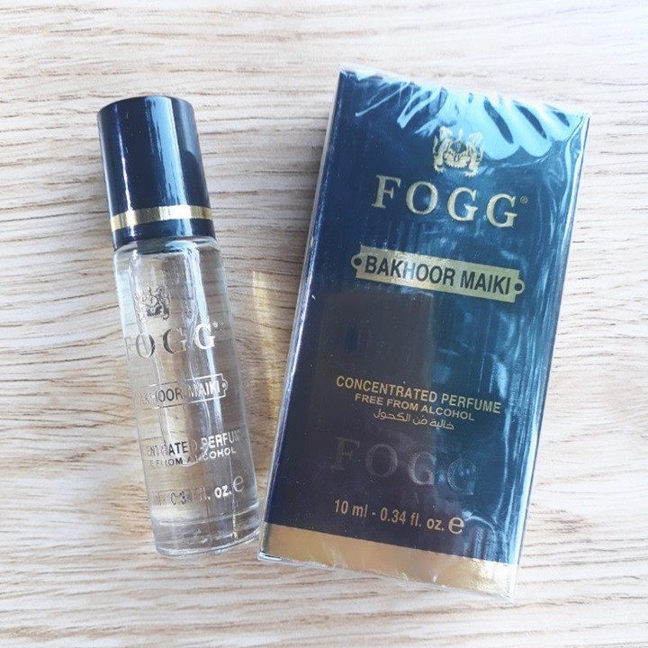 TINH DẦU NƯỚC HOA FOGG BAKHOOR MAIKI DẠNG LĂN 10 ML