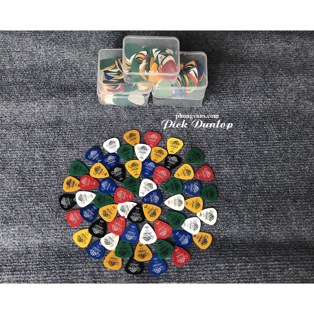 Hộp 100 Picks phím gảy dunlop