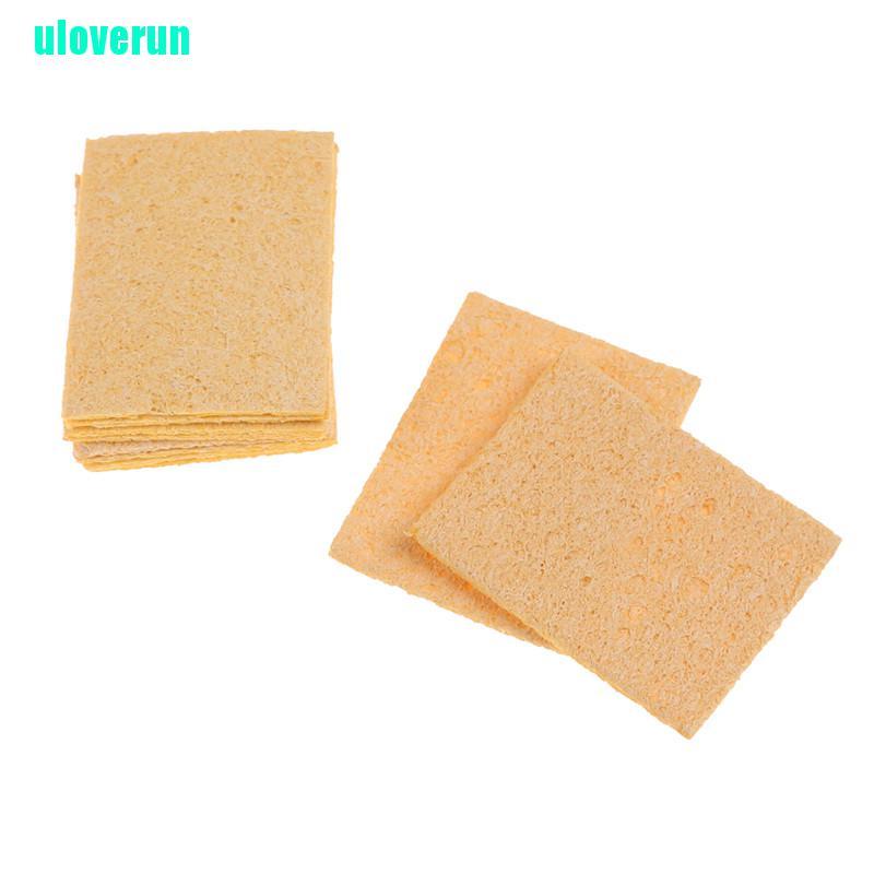Set 10 miếng bọt biển vệ sinh đầu mũi hàn tiện lợi