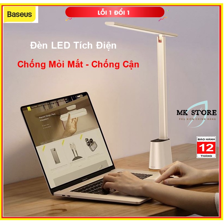 Đèn LED Để Bàn Bảo Vệ Mắt , Chống mỏi Mắt , Chống Cận -Hỗ Trợ Làm Việc , Học Tập , Đọc Sách .Bảo hành 1 năm