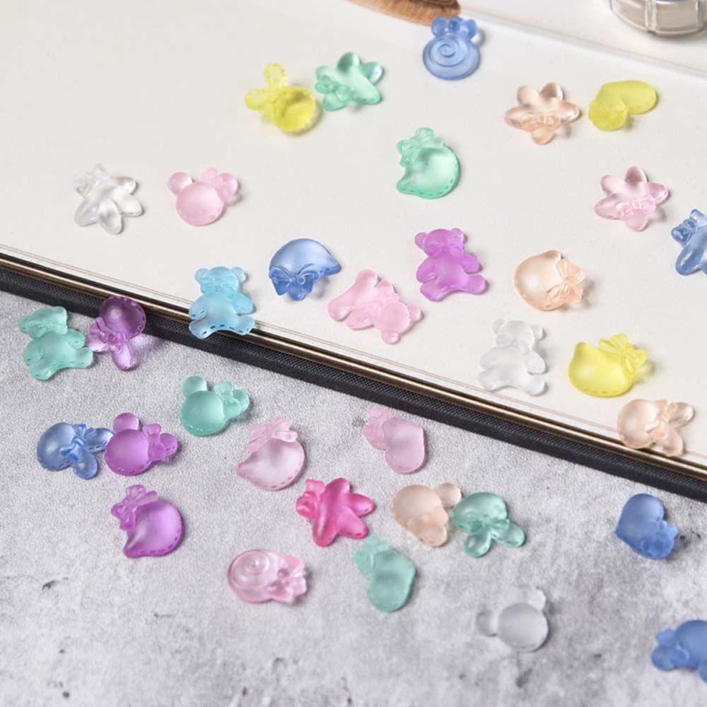 Phụ Kiện Trang Trí Móng Tay Trong Suốt Hình Kẹo DIY|Móng Tay Giả Trang Trí Nghệ Thuật