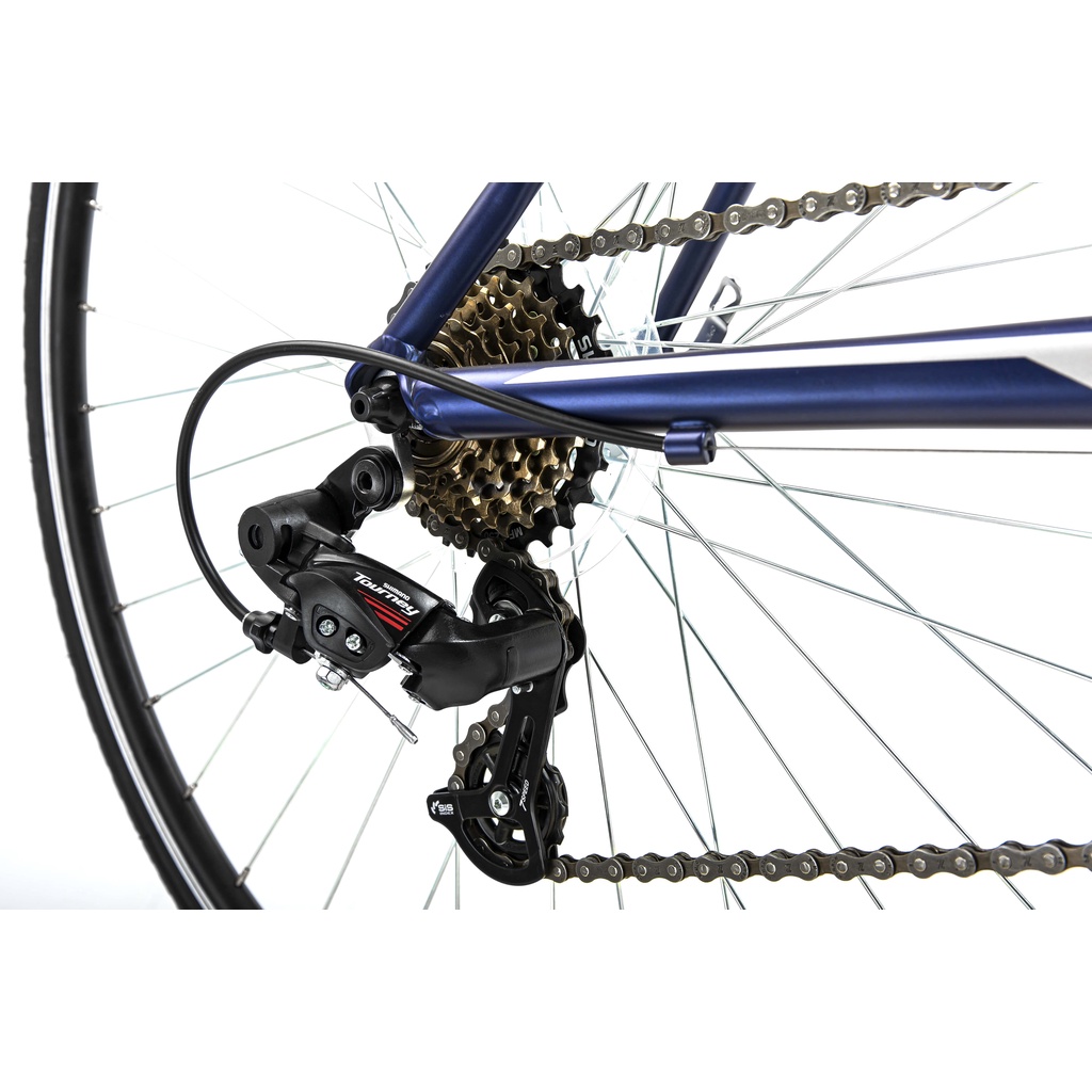 Xe Đạp Đua Asama RB SL2804 Tay Cong Tặng ngay bình nước giá đỡ bình nước