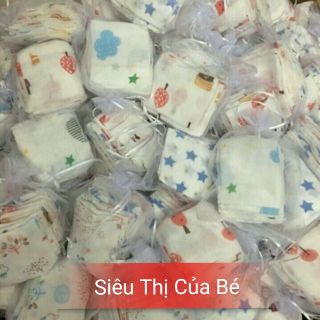 Set 10 khăn xô sữa Aden cho bé