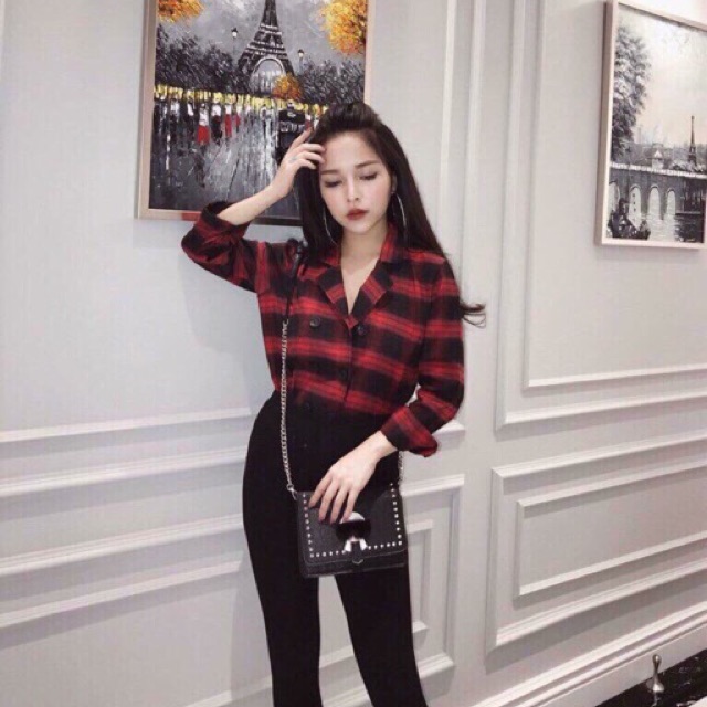Áo Sơ Mi Cổ Vest