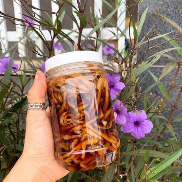 CỦ CẢI NGÂM NƯỚC TƯƠNG TỎI ỚT 500g