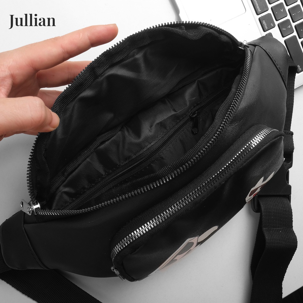 Túi đeo chéo nam nữ WAISTBAG KARL CAT NEW HOT 2023 - Da simili