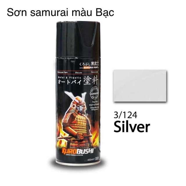 Sơn Samurai Màu Bạc