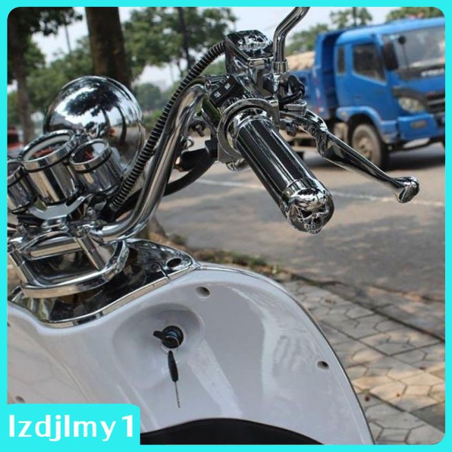 Tay Lái Xe Mô Tô Harley Hình Đầu Lâu 25mm Tốc Độ Cao Lzdjlmy1