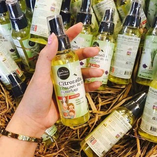 Xịt muỗi Citronella 100ml Thái Lan an toàn cho bé 100ml