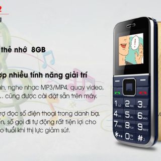 Điện thoại Masstel Fami 12 ( máy người già)