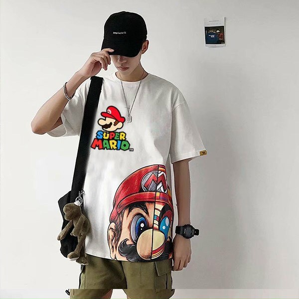 Áo thun hoạt hình Supper Mario Cao Cấp A002