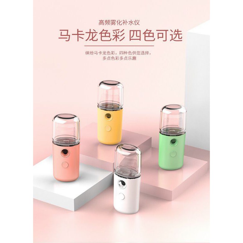 Máy xông mặt bằng pin