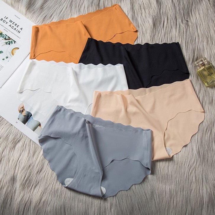 Quần lót nữ cao cấp thun lạnh cotton trơn đúc su