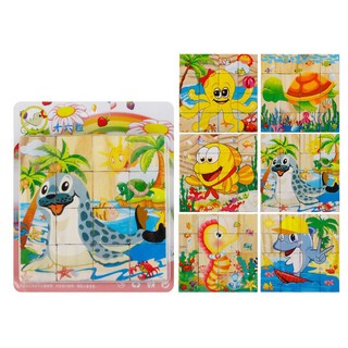 Ghép hình lập phương 3D 16 miếng