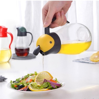 Bình đựng dầu ăn thủy tinh lock&lock có van tự động mở nắp cko201 550ml, llg706 300ml -trucanhsg