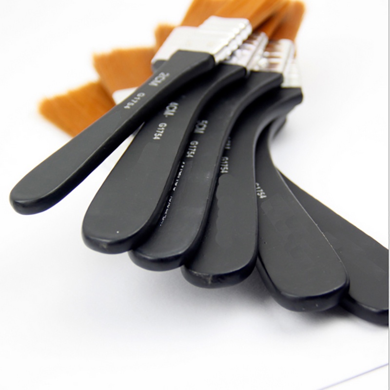 1 Cọ Vẽ Màu Nước Tay Cầm Gỗ Sợi Nylon