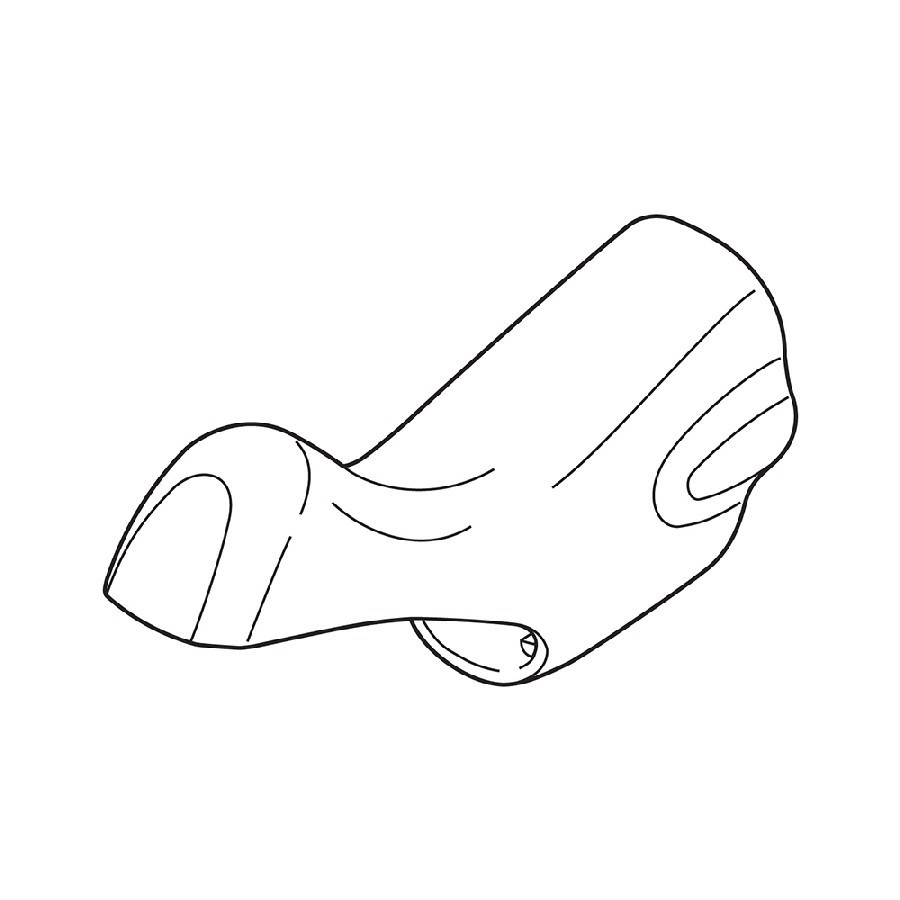 Bọc cao su tay lắc Shimano Ultegra ST-R8000 ST-R7000 Bracket Cover, Black, hàng chính hãng