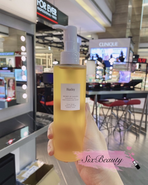 Dầu tẩy trang HUXLEY oil 200ml chiết suất từ cây xương rồng sahara