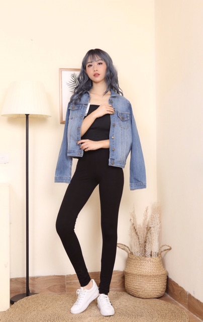 áo khoát jeans nử