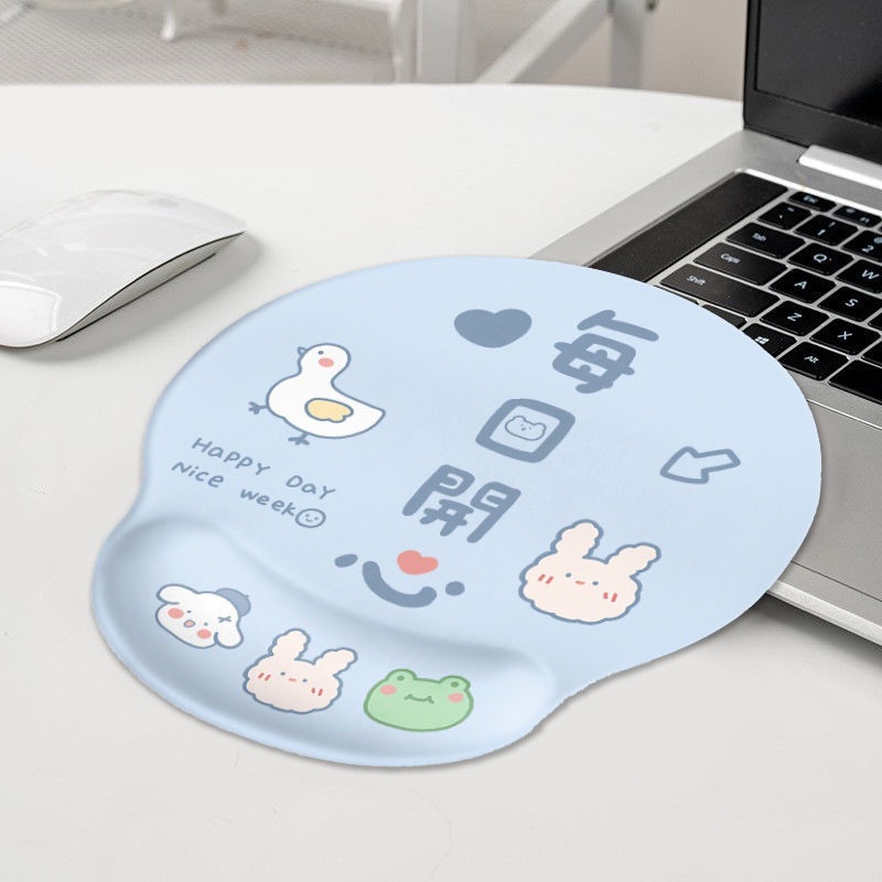 Bn di chu t Miếng Lót Chuột Máy Tính Có Đệm Cổ Tay Bé Gái Bằng Silicon Nhỏ Dễ Thương Sáng Tạo Dùng Hàng Ngày