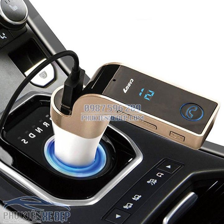 Máy nghe nhạc tẩu MP3 Bluetooth cho xe hơi