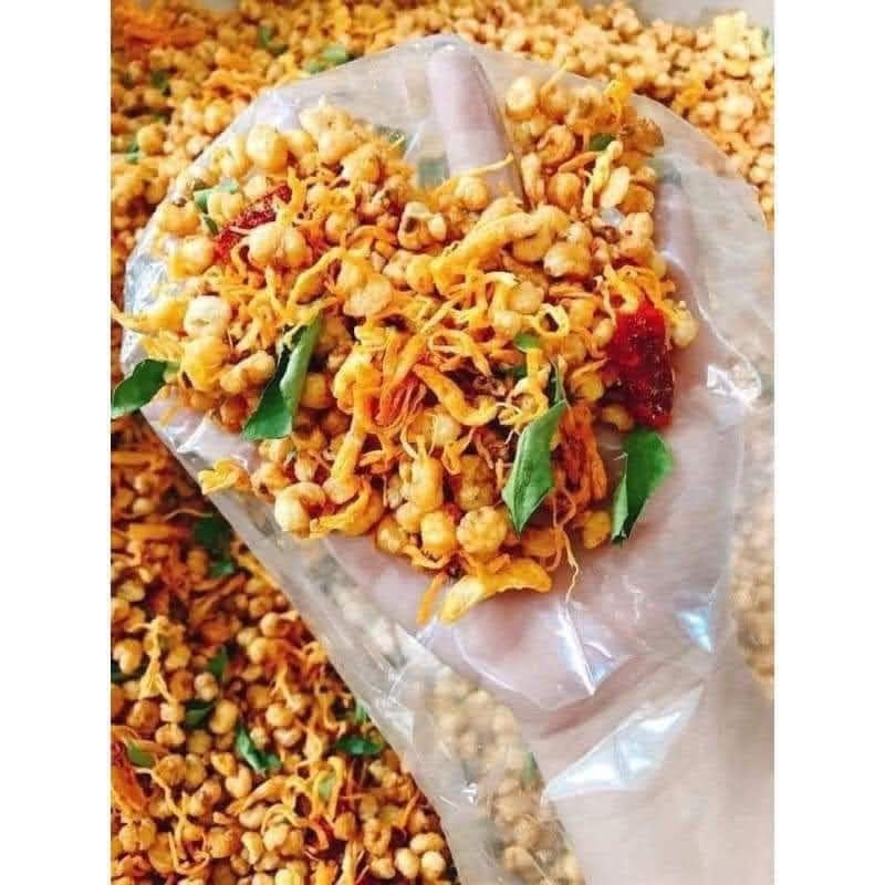 Bắp Lắc Khô Gà Lá Chanh Hũ Pet 350gr