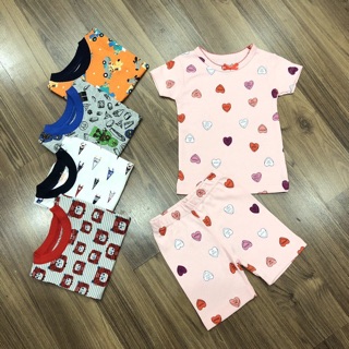 Bộ carter chất đẹp cho bé set 3 bộ