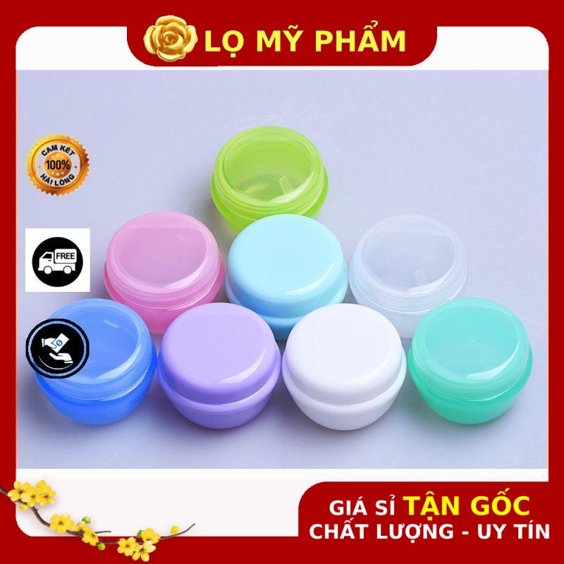 Hủ Đựng Kem ❤ GIÁ TỐT NHẤT ❤ Hũ nhựa đựng kem Face 20g , Hũ Nấm chiết mỹ phẩm , phụ kiện du lịch