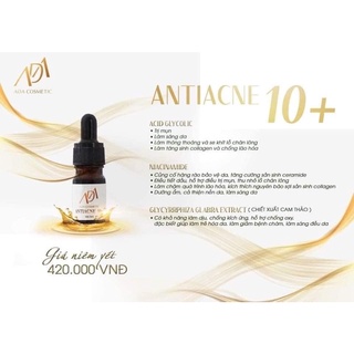 Serum mụn ẩn ada 10+ - mela white ada - 5ml