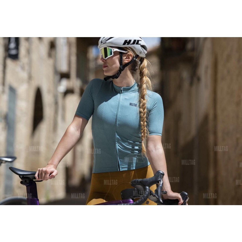 MILLTAG Powerband Cycling Jersey Summer Cycle Clothes Women Jerseys Road Bike Clothing Bicycle