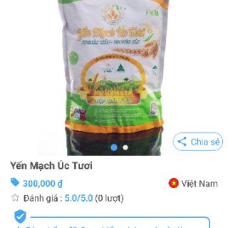Yến mạch úc tươi loại 1